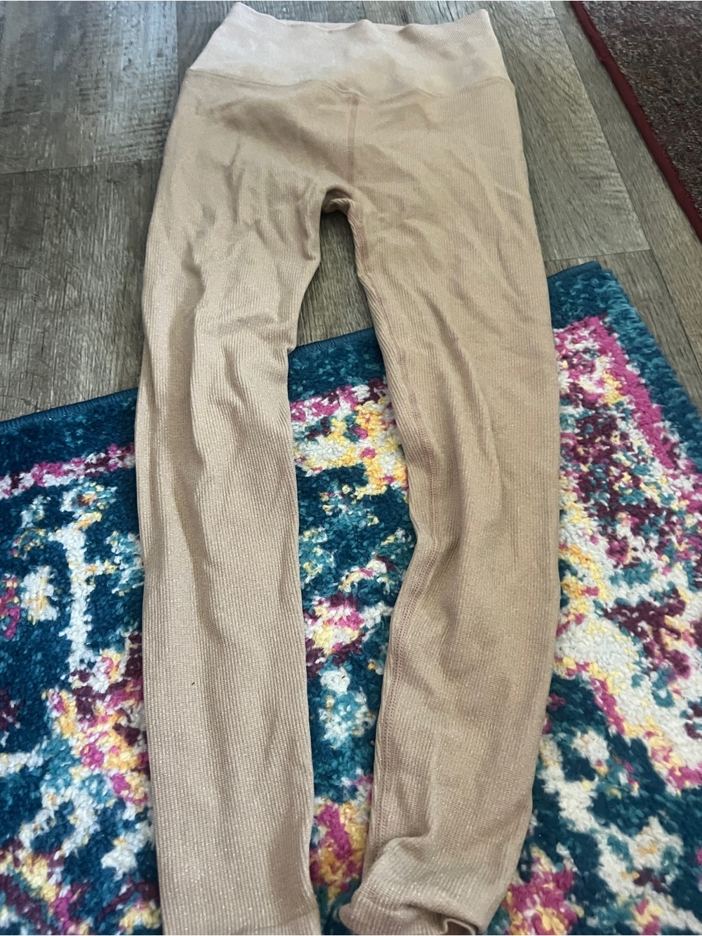 Spiritual gangster sparkly leggings xs/s